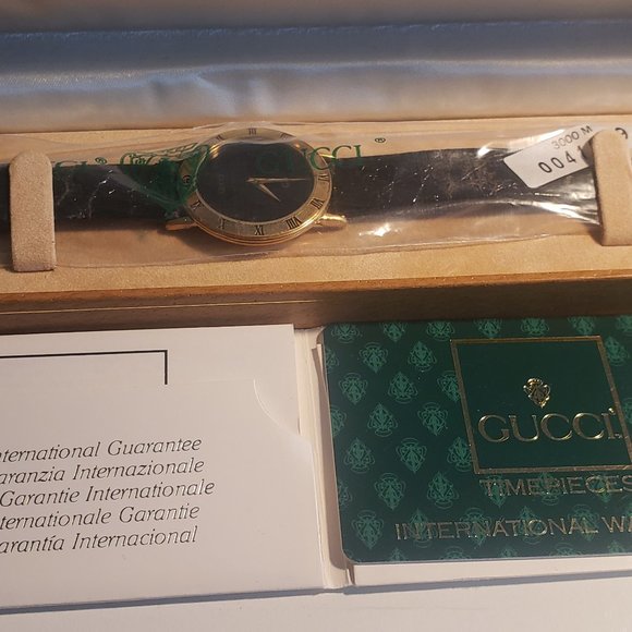 Vintage Gucci 3000M Men's Gold Plated Watch - Picture 2 of 6